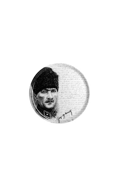Porland Atatürk Desen10 Dekoratif Tabak 28cm