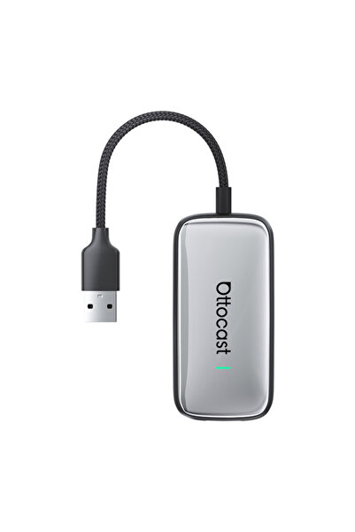 Ottocast Adaptor Carplay Android Auto Play2Video Plus pentru mașini cu USB-C