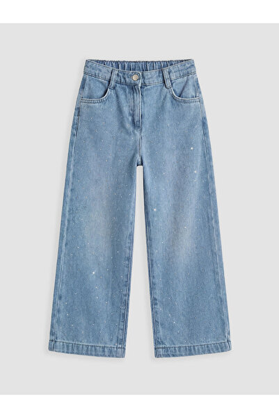 LC Waikiki Wideleg Stoned Girl's Jean Trousers