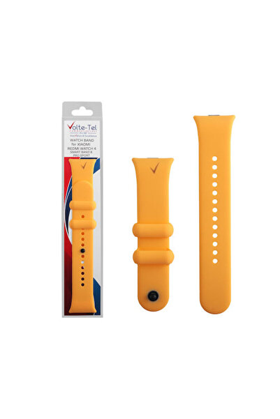 Other Volte-Tel Vt119 Λουράκι Σιλικόνης Κίτρινο (Redmi Watch 4 / Smart Band 8...