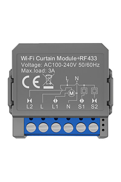 Avatto Controler Wifi RF pentru perdele, pentru casă inteligentă, ajută la ge...