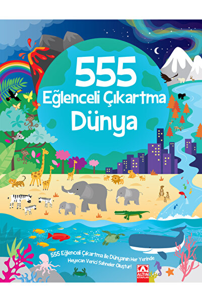 Altın Kitaplar 555 Fun Stickers - World