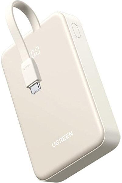 Ugreen PB521 USB-C Power Bank 20000mAh 30W με θύρα USB-A Power Delivery Λευκό