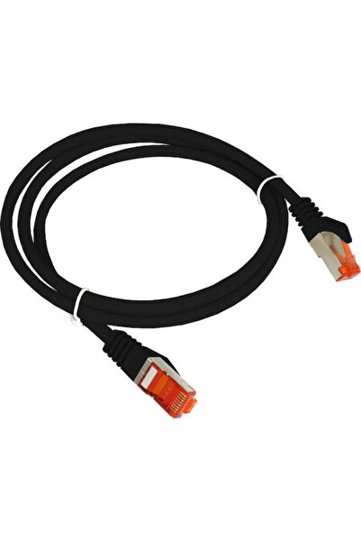 Other Cablu Ethernet Gigabit A-LAN F/UTP Cat.6, 1m, Negru, Cod: KKS6CZA1.0
