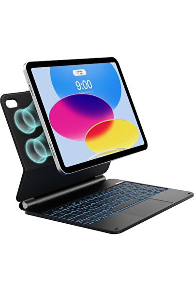 typecase Ανθεκτική Θήκη Flip με Πληκτρολόγιο Μαύρη (iPad 11 A16 2025, iPad 10...