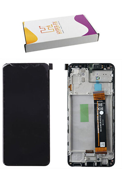 Hyper Οθόνη με μηχανισμό αφής και πλαίσιο για SAMSUNG A236 A23 5G (Μαύρο) Κωδ...