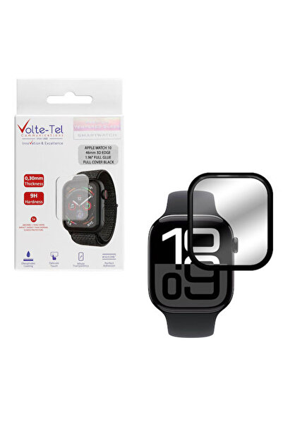 Other Volte-Tel Σκληρυμένο Γυαλί Πλήρους Κάλυψης για το Apple Watch 10 46mm 1...