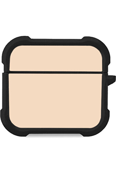 Other Θήκη Σιλικόνης Σειράς Sonique Colorbloc σε μπεζ χρώμα για Apple AirPods 3