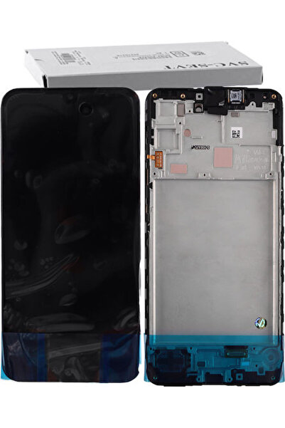 Samsung Οθόνη με μηχανισμό αφής και πλαίσιο για A16 4G A165 (Μαύρο) Κωδικός: ...