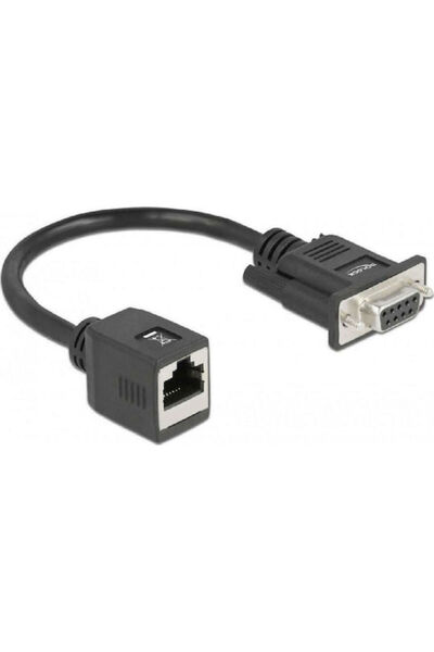 DELOCK Μετατροπέας Σειριακή θηλυκή σε RJ-45 θηλυκή 1 τεμάχιο 64122