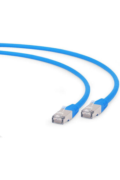 Cablexpert Καλώδιο Ethernet S/FTP Cat.6a (Gigabit) 0,25μ Μπλε Κωδικός: PP6A-L...