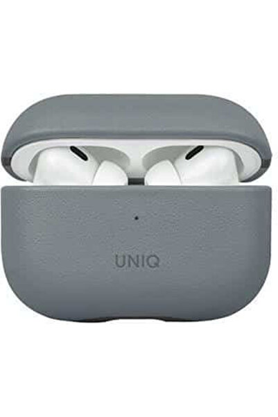 uniq Θήκη από συνθετικό δέρμα σε μπλε χρώμα για Apple AirPods 1 / AirPods 2