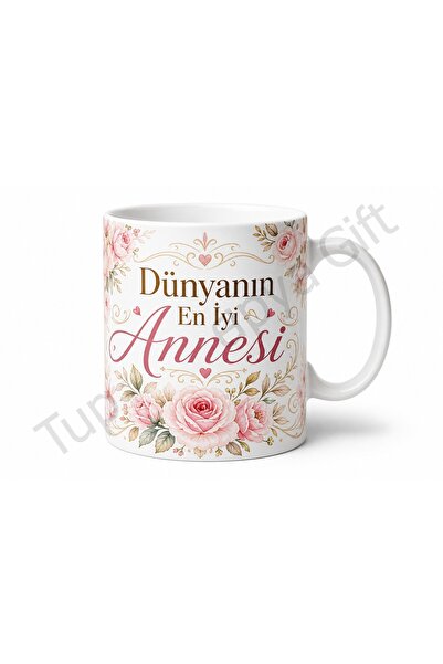 Tupya Gift Special Written Mug for the Best Mom, Mother's Day Gift, Sublimati...