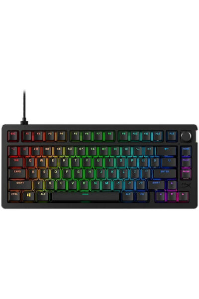 HyperX Alloy Rise 75 Μηχανικό Πληκτρολόγιο Gaming 75% με κόκκινους διακόπτες ...