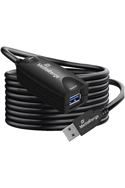 MediaRange Καλώδιο USB 3.0 5μ Τύπου Α Αρσενικό σε (MRCS242)