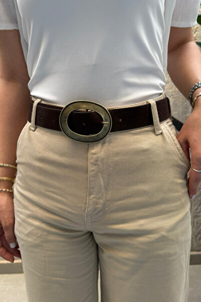 sunfyre Women's Gold Buckle Thin Belt, Trouser Belt, Shirt Belt, Jacket Belt ...