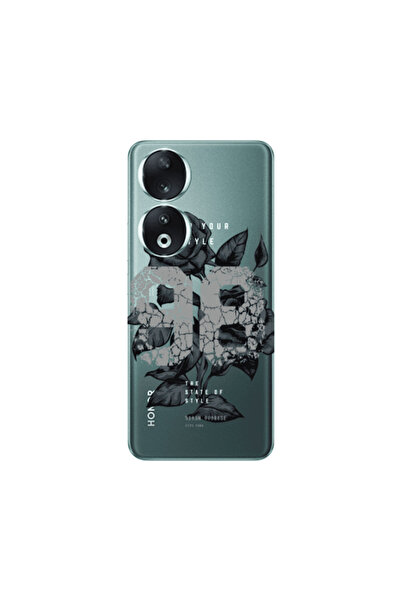 Other Honor 90 5G Flower 98 Transparent Silicone TPU Θήκη