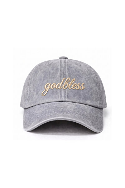 Tresore ''Godbless'' Embroidered Washed Hat /''God Bless'' Embroidered Washed...