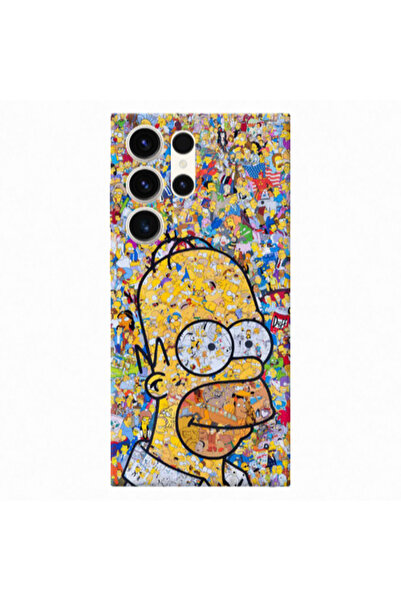 Other Samsung S25 Ultra Simpsons Transparent Silicone TPU Θήκη