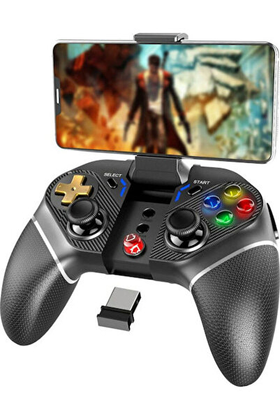 ipega 9218 Ασύρματο χειριστήριο για Android / PC / Switch / iOS Μαύρο