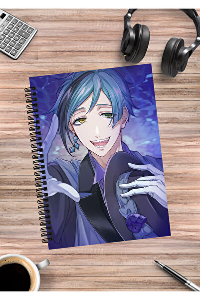 mertfigur Caiet spiralat Twisted Wonderland Anime A5 (50 de foi)