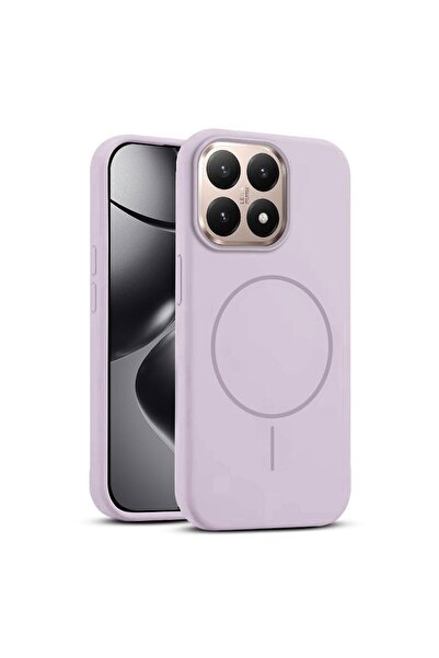 Zebana Xiaomi Mi 15T Uyumlu Kılıf Liquid Soft Silikon Kılıf (Kablosuz Şarj De...
