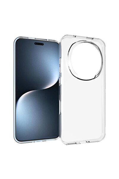 Zebana Honor Magic 8 Pro 5G Uyumlu Kılıf Şeffaf Soft Silikon Kılıf Şeffaf