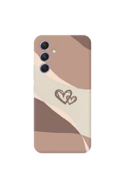 Other Samsung A54 Mini Hearts Transparent Silicone TPU Θήκη