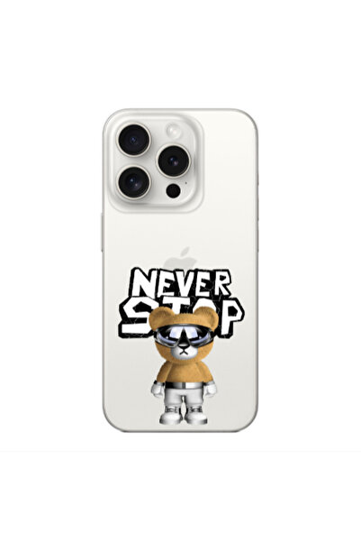 Other Apple Iphone 16 Pro Max Never stop Transparent Silicone TPU Θήκη