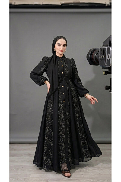 Rahimedurmuscollection Çiçek Desenli İthal Elbise