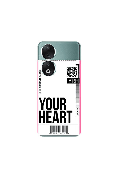 Other Honor 90 5G Your Heart YRH Transparent Silicone TPU Θήκη