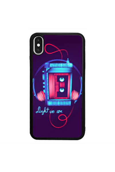 Other Apple iPhone Xs Light on me Black Glossy Θήκη