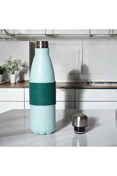 Bester TempShield Insulated Stainless Steel Water Bottle, 750ml, Matte Green,...