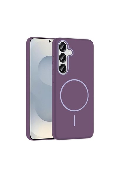 Generic Brand Joko Samsung Galaxy S25 Brooch Magsafe Cover - Purple