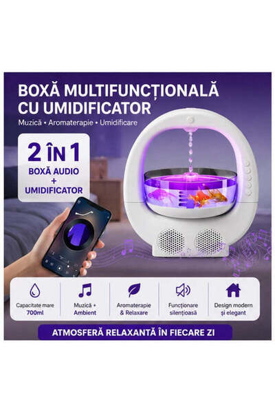 OEM Multifunctional humidifier box, 700 ml, 23 x 25.6 x 16.2 cm