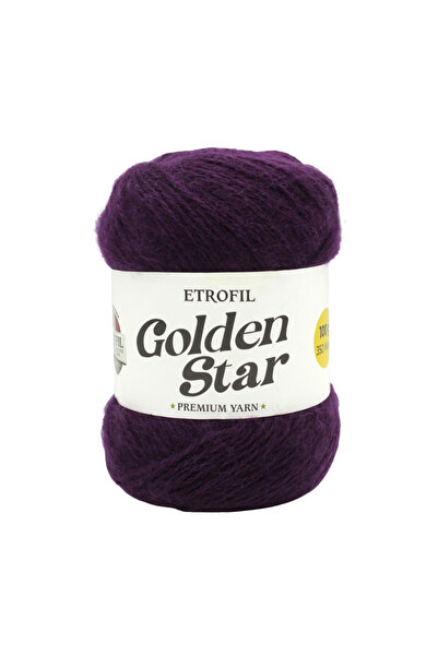 Etrofil Golden Star pređa za pletenje bordo ljubičasta 75% premium akril 25% ...
