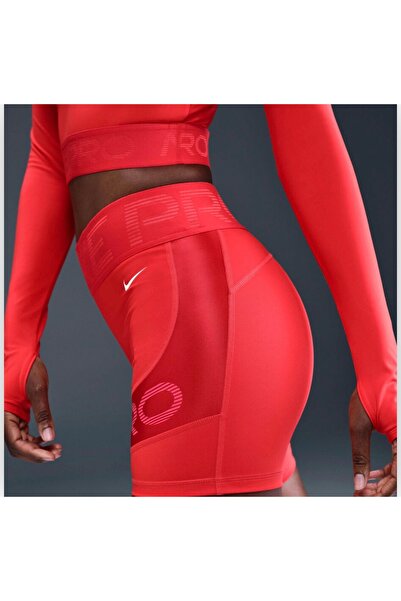 Nike Pro Kadın Dri-FIT Yüksek Bel Şort KUZEY SPORT