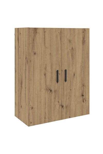 vidaxl Dulap de perete Pe perete Stejar Artizanal 69,5 x 34 x 90 cm