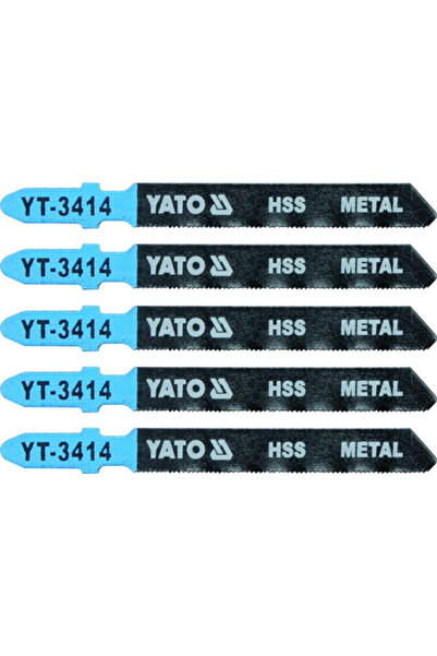 yato Top Bottom Set of 5 HSS blades for YT-3414 pendulum saw, HSS, length 75mm