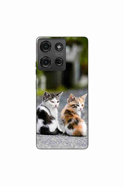 OEM Husa compatibila cu Motorola Moto G75 Silicon Gel Tpu Model Kitties