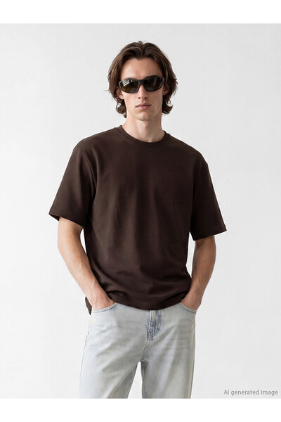 LC Waikiki Peak New Season Crew Neck Men's T-Shirt