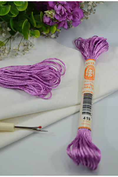 Enstitü İplik Hand Embroidery Silk, Laundry Silk, Rayon, Shiny Silk Texture, ...