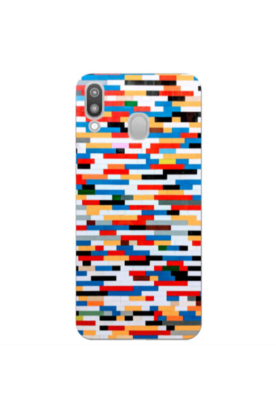 Other Samsung M20 Color chart Transparent Silicone TPU Θήκη