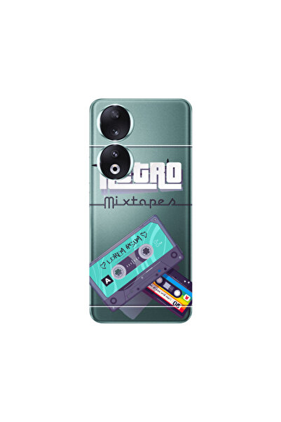 Other Honor 90 5G Mixtapes Transparent Silicone TPU Θήκη