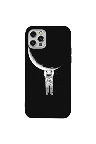 Other Apple iPhone 12 Pro Swinging on the moon Transparent Silicone TPU Θήκη