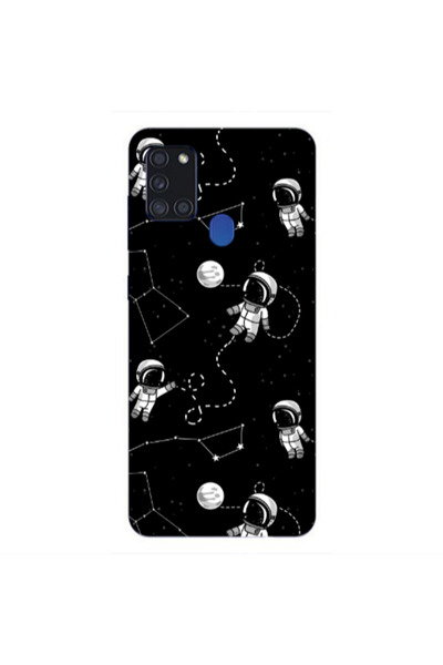 Other Samsung A21S Spacewarm Transparent Silicone TPU Θήκη
