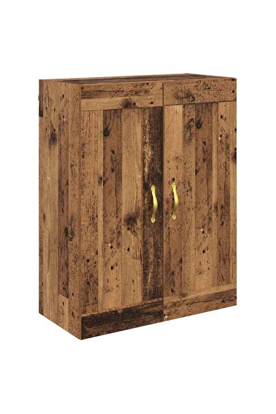 vidaxl Dulap montat pe perete Lemn Vechi 69,5 x 34 x 90 cm