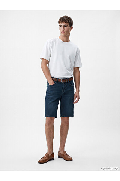 LC Waikiki Nevavm Slim Fit Men's Jean Shorts with a Difference
