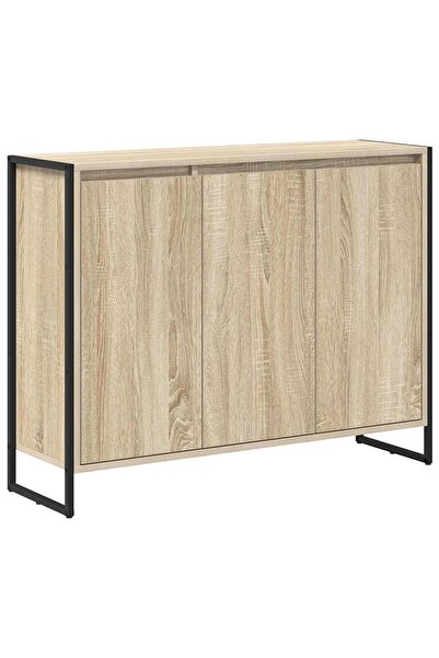 vidaxl Dulap lateral Sonoma 96,5 x 30 x 75 cm Lemn compozit