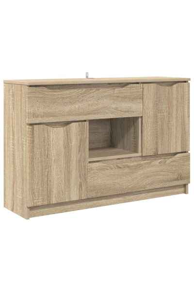 vidaxl Bufet cu sertar Stejar Sonoma 100 x 30 x 65,6 Lemn compozit